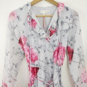 ted baker eriin babylon ruffle dress